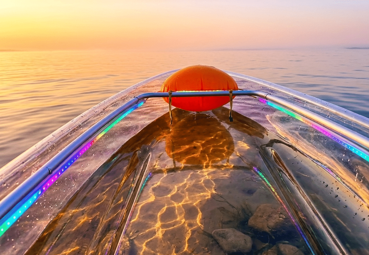 Toronto bucket list summer 2026 transparent kayak LED lights sunset golden hour